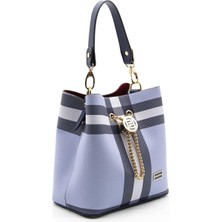 Silver Polo Silver & Polo Mavi - Laci SP967 Kadın Çapraz Çanta