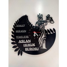 Mrc Hediye Sepeti Adalet,avukat,hukuk Bürosu,adliye Için Duvar Saati Kişiye Özel Isim ve Bilgi Yazılı Gönderilecektir.