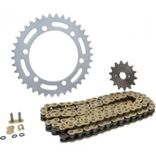 Super Moto  Ninja 250 SL ,Z 250 SL Zincir Dişli Seti 520 Oringli Gold Zincirli_