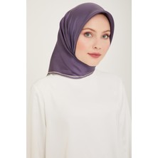 Belli Twill Ipek Eşarp - 4009-04 Mor