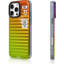 YoungKit iPhone 16 Pro Uyumlu Kılıf Renk Geçişli Youngkit The Secret Color Serisi Kapak Turuncu