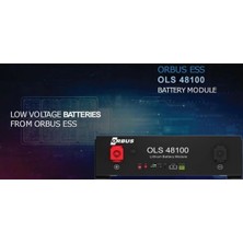 Orbus 100 Amper 48 Volt Lityum Lifepo4 Akü