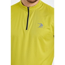 Adams Erkek Antrenman Fermuarlı Hakim Yaka Polyester Tişört