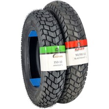 Ralco Tyres 350-10 ve 90/90-12 Kışlık Desen Takım Tl (Tubeless - Dubleks) Armourblasterht