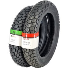 Ralco Tyres 350-10 ve 90/90-12 Kışlık Desen Takım Tl (Tubeless - Dubleks) Armourblasterht