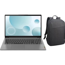 Lenovo Ideapad 3 15IAU7 I3-1215U 4gb 512GB SSD 15.6" Fhd W11PRO Taşınabilir Dizüstü Bilgisayar 82RK018HTXP29 + Lenovo B210 15.6" Siyah Çanta