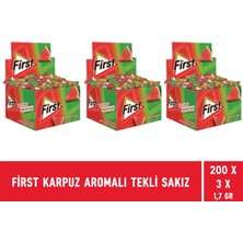 First Karpuz Aromalı Tekli Sakız 1,7 gr - 600 Adet