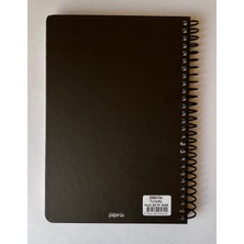 Colornote Papirüs Tuval Serisi Kareli Defter, Spiralli, Sert Kapaklı (Ön Kapak Görseli; Inci Küpeli Kız) 16 x 23 Cm, 100 Yaprak