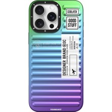 YoungKit iPhone 16 Pro Uyumlu Kılıf Renk Geçişli Youngkit The Secret Color Serisi Kapak Mavi