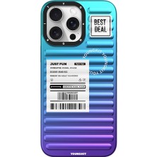 YoungKit iPhone 16 Pro Uyumlu Kılıf Renk Geçişli Youngkit The Secret Color Serisi Kapak Mor