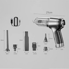 Mediterian Dinamic Araç Süpürgesi Şarjlı 120W HL-107