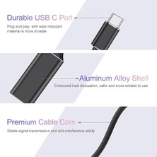 Thot 4K@60Hz Type C To Displayport Dönüştürücü Çevirici Adaptör Type C (Erkek) To Displayport (Dişi)