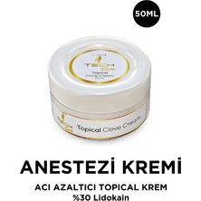 Anestezi Acı Azaltıcı Topikal Krem Lazer Epilasyon Kalıcı Makyaj Botox Dolgu 50ml %30