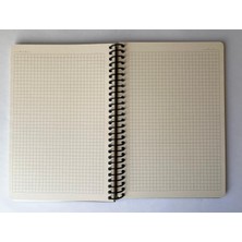 Colornote Papirüs Tuval Serisi Kareli Defter, Spiralli, Sert Kapaklı (Ön Kapak Görseli; Süt Boşaltan Kadın) 16 x 23 Cm, 100 Yaprak