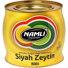 Namlı Zeytin 1500gr Az Tuzlu