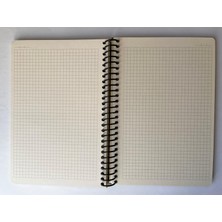 Colornote Papirüs Tuval Serisi Kareli Defter, Spiralli, Sert Kapaklı (Ön Kapak Görseli; Kucaklama-Gustav Klimt) 16 x 23 Cm, 100 Yaprak