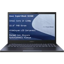 Asus Expertbook B2500  Intel Core I5 1240P 64GB 2tb SSD 15.6" Fhd Windows 11 Pro Taşınabilir Bilgisayar