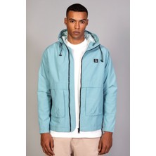 Su Yeşili Içi Astarlı Ince Mevsimlik Baharlık Erkek Ceket