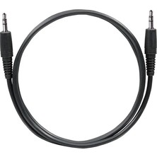 Aux Kablosu 3.5mm Stereo  Siyah 30CM(0,3M)