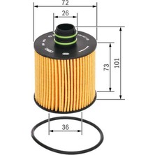 Yağ Filtresi [ Fiat Doblo 2010 -Egea Bravo 2007 -,  Punto 1.6 Dmtj 16V 2008 -, Opel Combo D 1.6/2.0 Cdti 2012 - ] 12