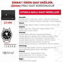 Huawei Watch Gt5 46mm Gt5 Pro Gt4 46mm Gt3 46mm Gt3 Pro Gt3 Se Elite ile Uyumlu Kordon Sportive 22mm