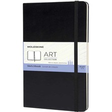 Moleskine Art Sketchbook Sert Kapak Eskiz Çizim Defteri L Boy 13X21 Cm. 165 Gr. 104 Sayfa