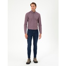 Pierre Cardin Erkek Lacivert Slim Fit Jean Pantolon 50295881-VR033