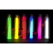 Bsre Karanlıkta Yanan Asılabilir Ip Aparatlı Glow Stick Lamba Seti 15cm