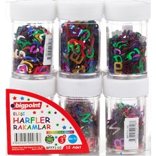 Bigpoint Elişi Harfler ve Rakamlar 12'li Kutu