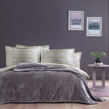 Yataş Blera Wellsoft Çift Kişilik Battaniye - Kül Moru