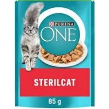 Purina One Kısırlaştırılmış Kediler Için Sos Içerisinde Hindili ve Fasulyeli Mini Filetolar 26 Adet