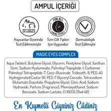 Skin Accents Göz Çevresi Bakım Ampul 5 Adet Magic Eyes Complex Cilt Serumu Dermaroller Dermapen Serum