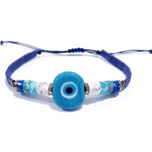 Funny Takı Varisit Hematit Doğaltaşlı Murano Cam Nazar Boncuklu Miyuki Tila Unisex Bileklik