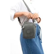 571 Collection Klinkır Kumaş Unisex Postacı Çanta Elde Tutma Çapraz Askılı Omuz Çantası 20*12 cm