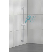 ROCA Sensum Ayarlanabilir Mafsallı 800 mm Sürgü Takımı, Parlak Krom Renk - A5B0405C00