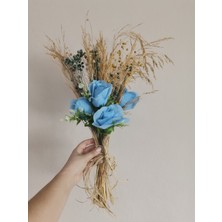 Bivalvia Accessories Mavi Rüya Gelin Buketi