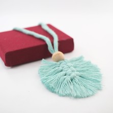 Şık Tasarım Farklı Renk Seçenekleriyle Makrome Dikiz Aynası Aksesuarı