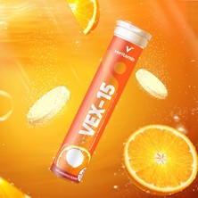 Vex-15 Multivitamin Ve Multimineral 20'li Efervesan Tablet Takviye Gıda