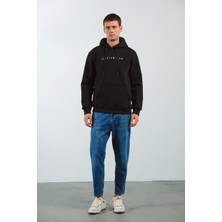 Erkek Customized Nakışlı Kapüşonlu Içi Yumuşacık Sweatshirt