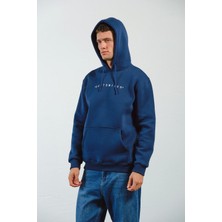 Erkek Customized Nakışlı Kapüşonlu Içi Yumuşacık Sweatshirt