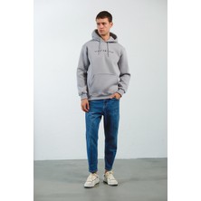 Erkek Customized Nakışlı Kapüşonlu Içi Yumuşacık Sweatshirt
