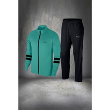 Poseidon Storm Büyük Beden Erkek Haki Supra Penye Kumaş Yürüyüş Takımı (4xl- 10XL)