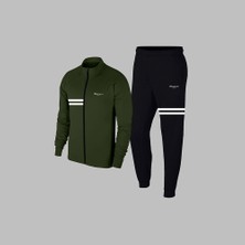 Poseidon Storm Yeni Seri Erkek Su Yeşili Supra Penye Kumaş Cepli Rahat Iki Parça Eşofman Takımı Seti S-3xl