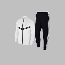 Poseidon Storm Yeni Seri Erkek Su Yeşili Supra Penye Kumaş Rahat Fermuarlı Kapüşonlu Eşofman Alt Üst Set S-3xl