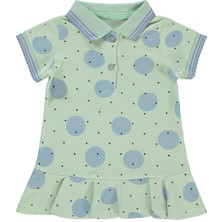 Kumru Kız Bebek Elbise 6-18 Ay Mint