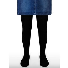 Civil Girls Kız Çocuk Külotlu Çorap 3-11 Yaş Siyah