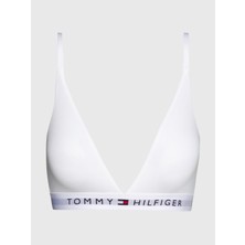 Tommy Hilfiger Kadın Üçgen Sütyen Ayarlanabilir Askılarla Konforlu Tasarım 95% Organik Pamuk