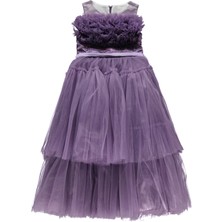 Civil Girls Kız Çocuk Abiye 6-14 Yaş Mor