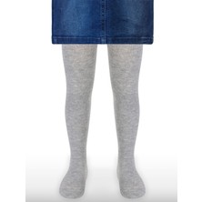 Civil Girls Kız Çocuk Külotlu Çorap 3-11 Yaş Gri