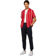 Tommy Hilfiger Normal Bel Normal Mavi Erkek Eşofman Altı MW0MW37236DW5